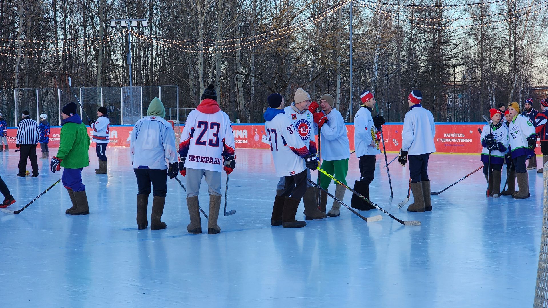 ступино, спорт, хоккей в валенках,