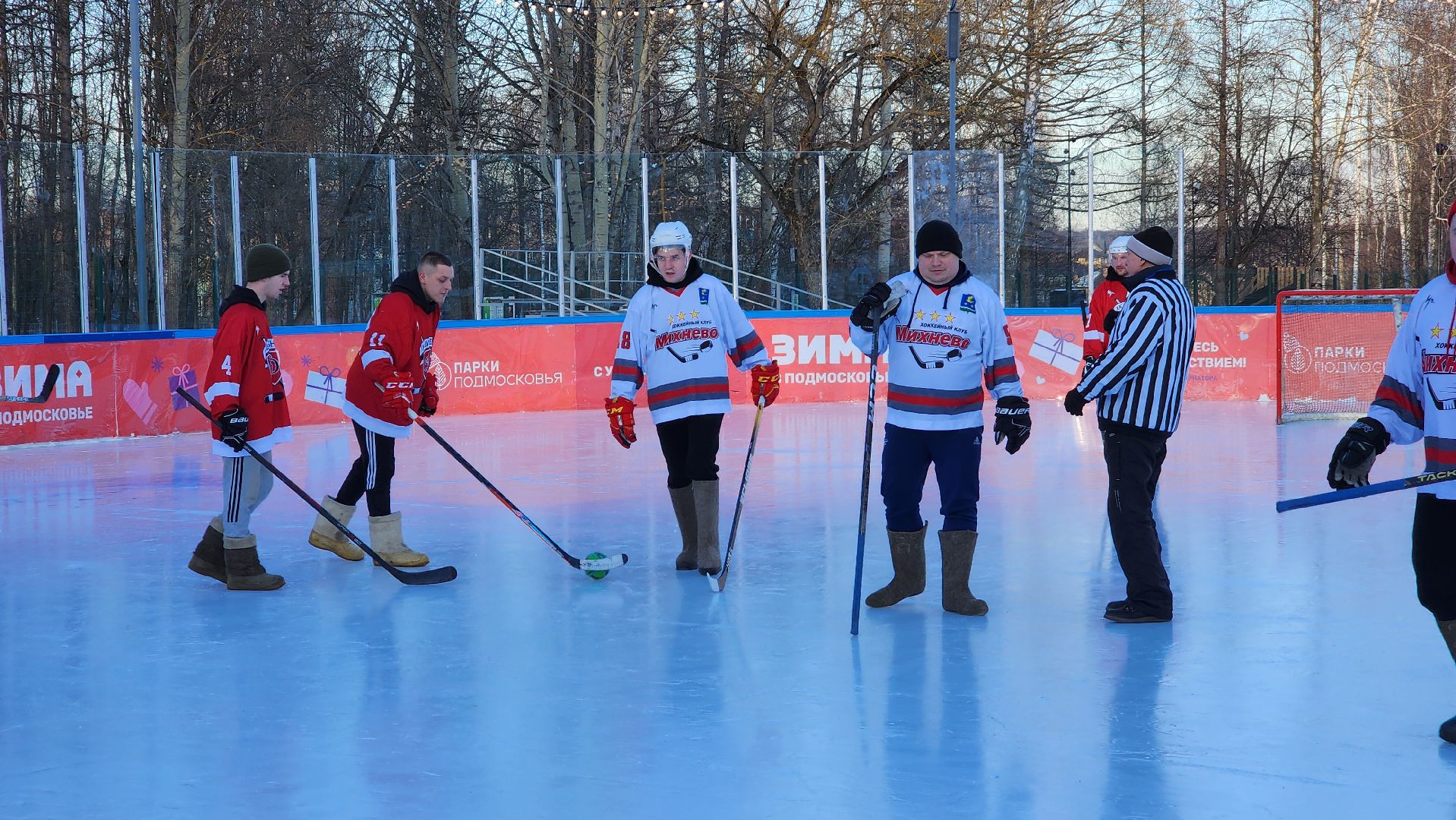 ступино, спорт, хоккей в валенках,