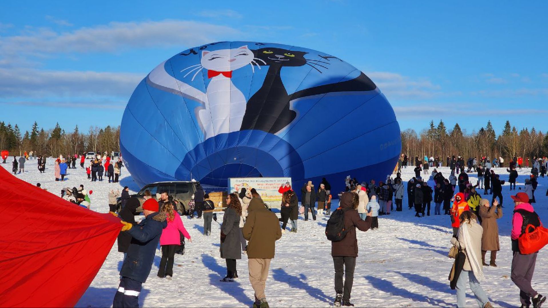 Дмитров, Фестиваль сердец, Аэростаты, вертикакли,