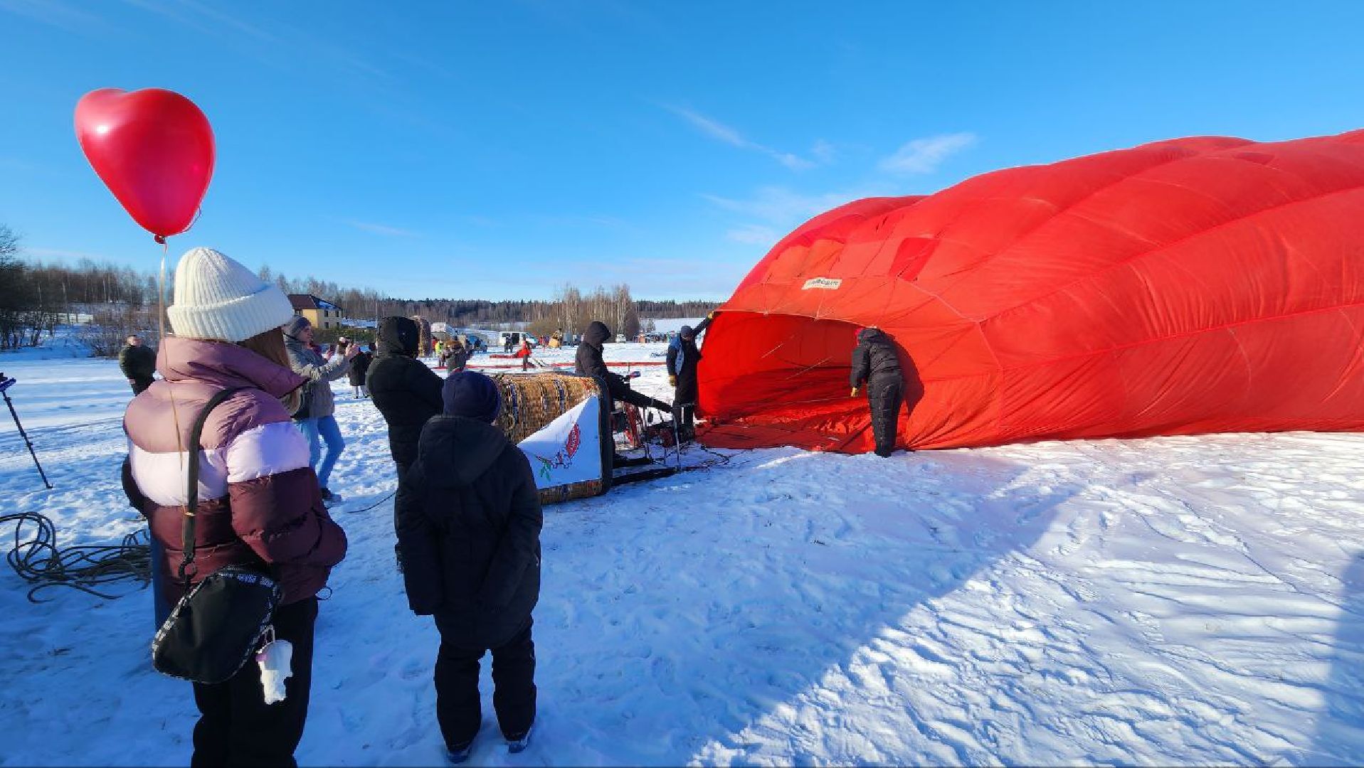 Дмитров, Фестиваль сердец, Аэростаты, вертикакли,