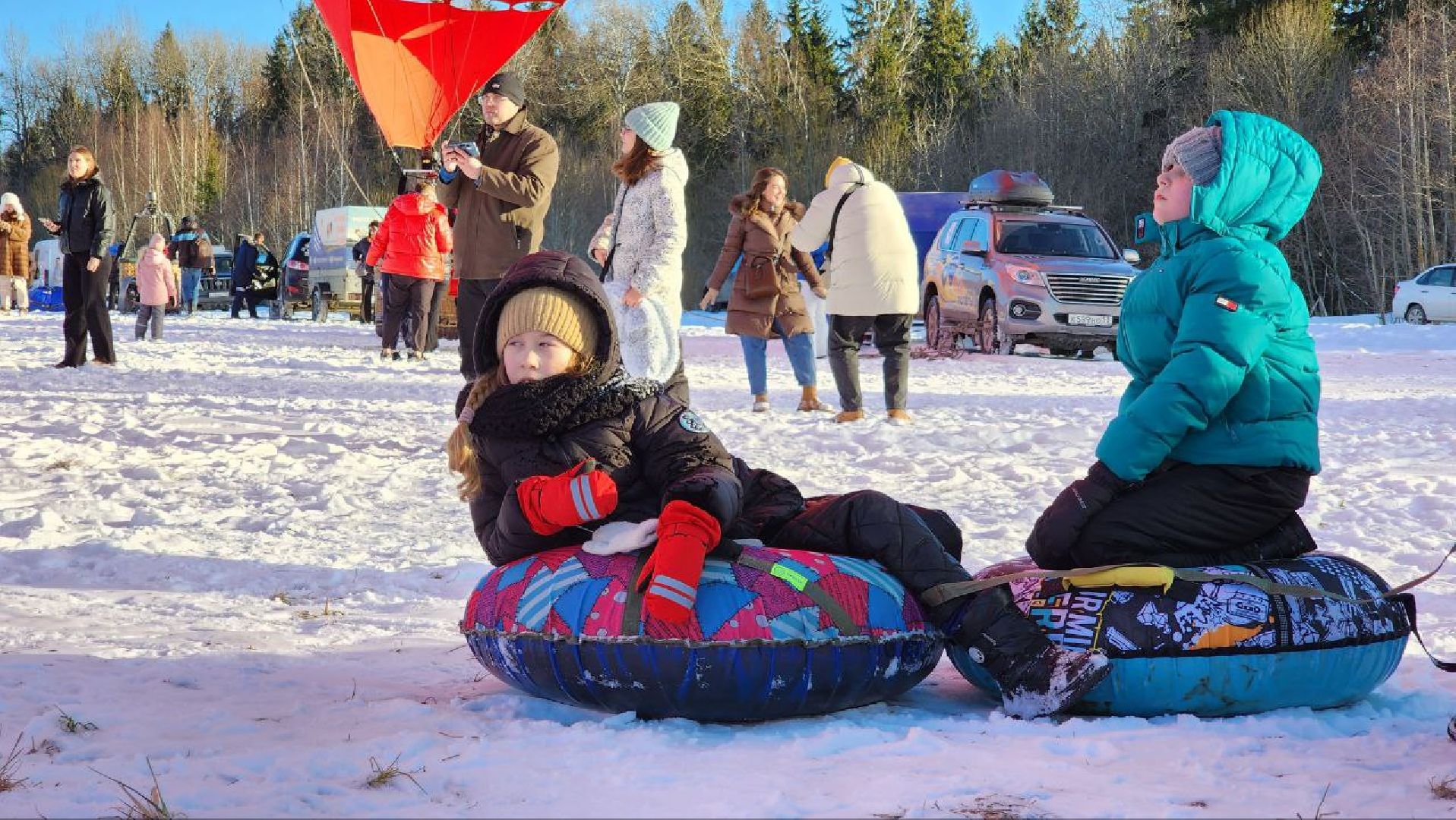 Дмитров, Фестиваль сердец, Аэростаты, вертикакли,