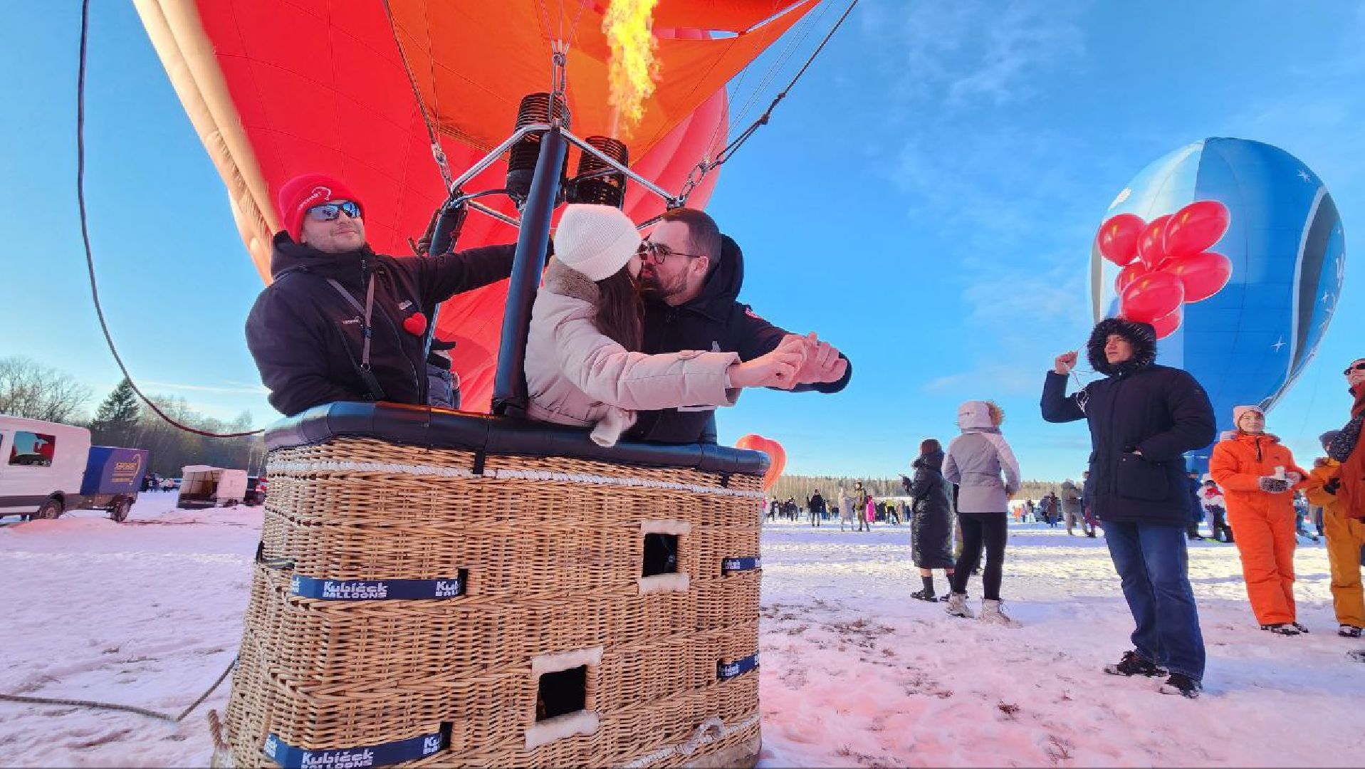 Дмитров, Фестиваль сердец, Аэростаты, вертикакли,