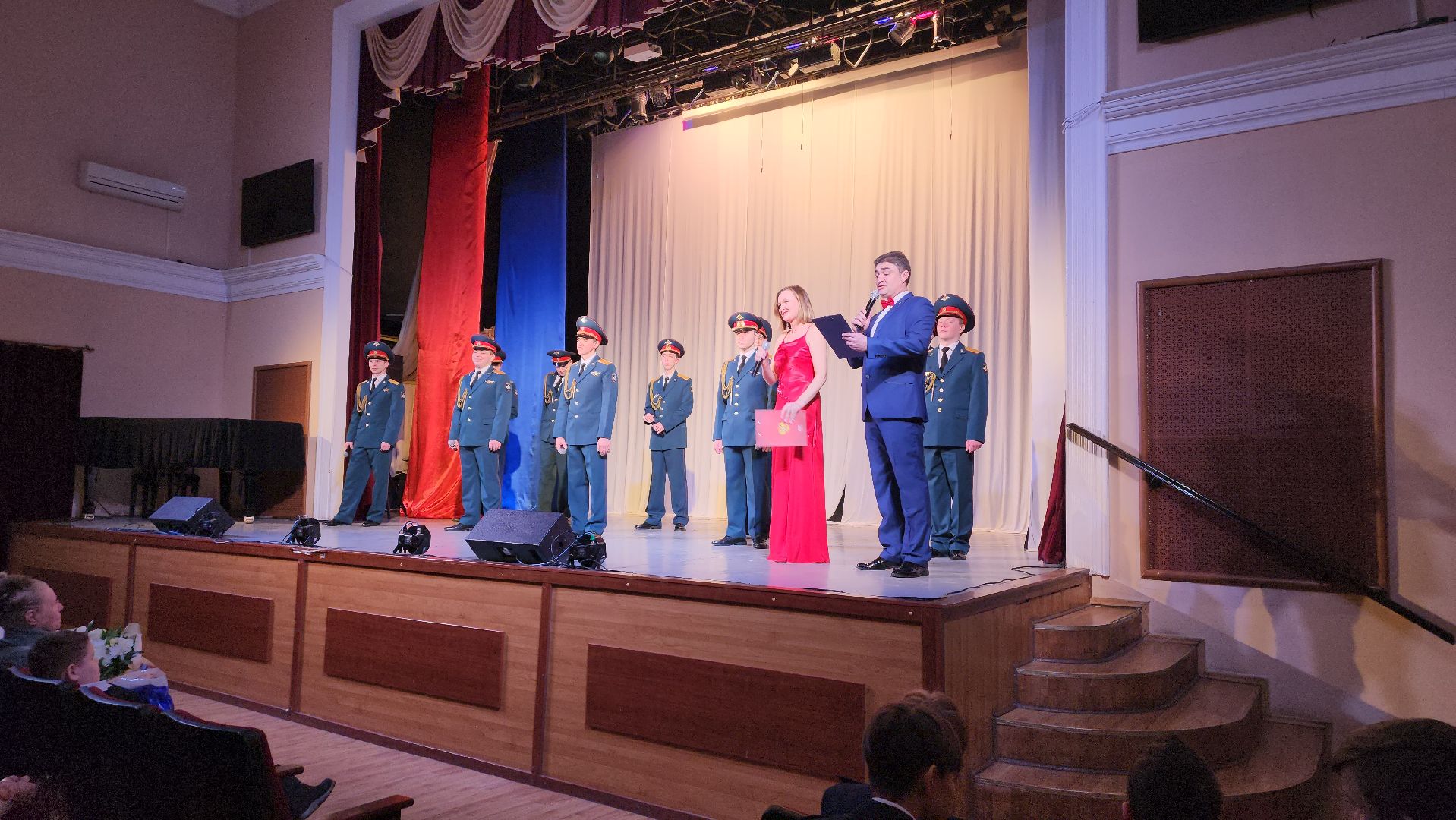 пушкино, дом культуры, день защитника отечества, концерт, участник сво,