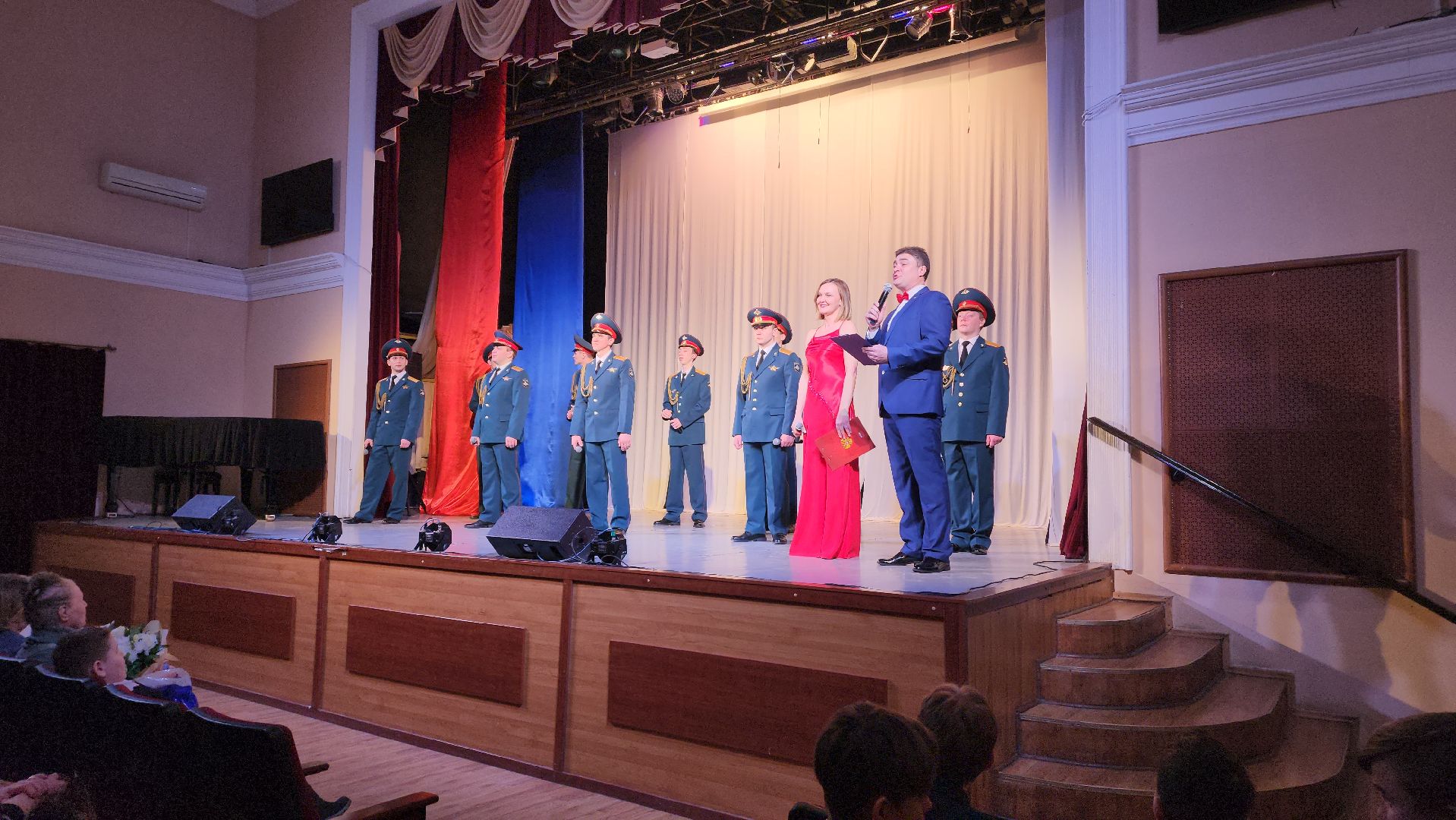 пушкино, дом культуры, день защитника отечества, концерт, участник сво,