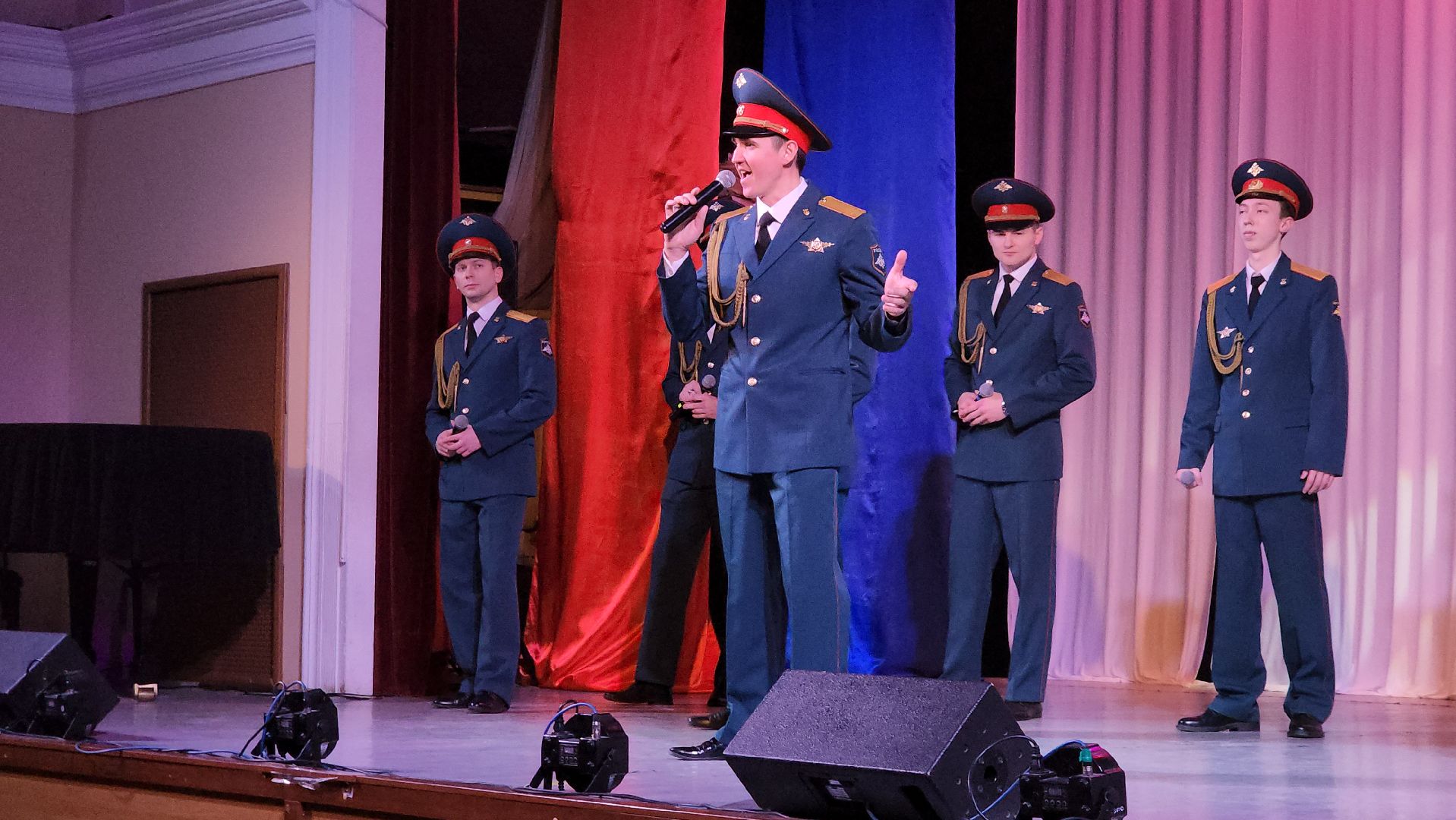 пушкино, дом культуры, день защитника отечества, концерт, участник сво,