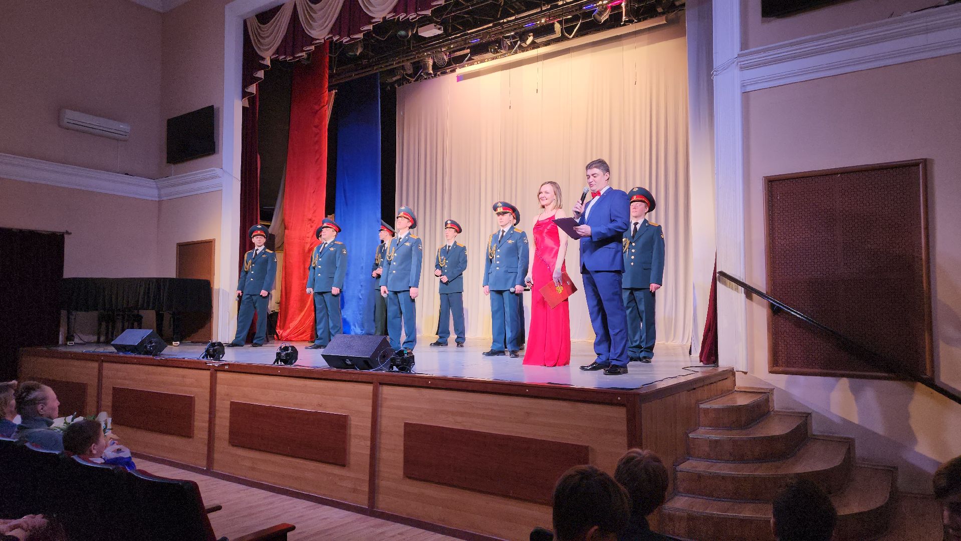 пушкино, дом культуры, день защитника отечества, концерт, участник сво,