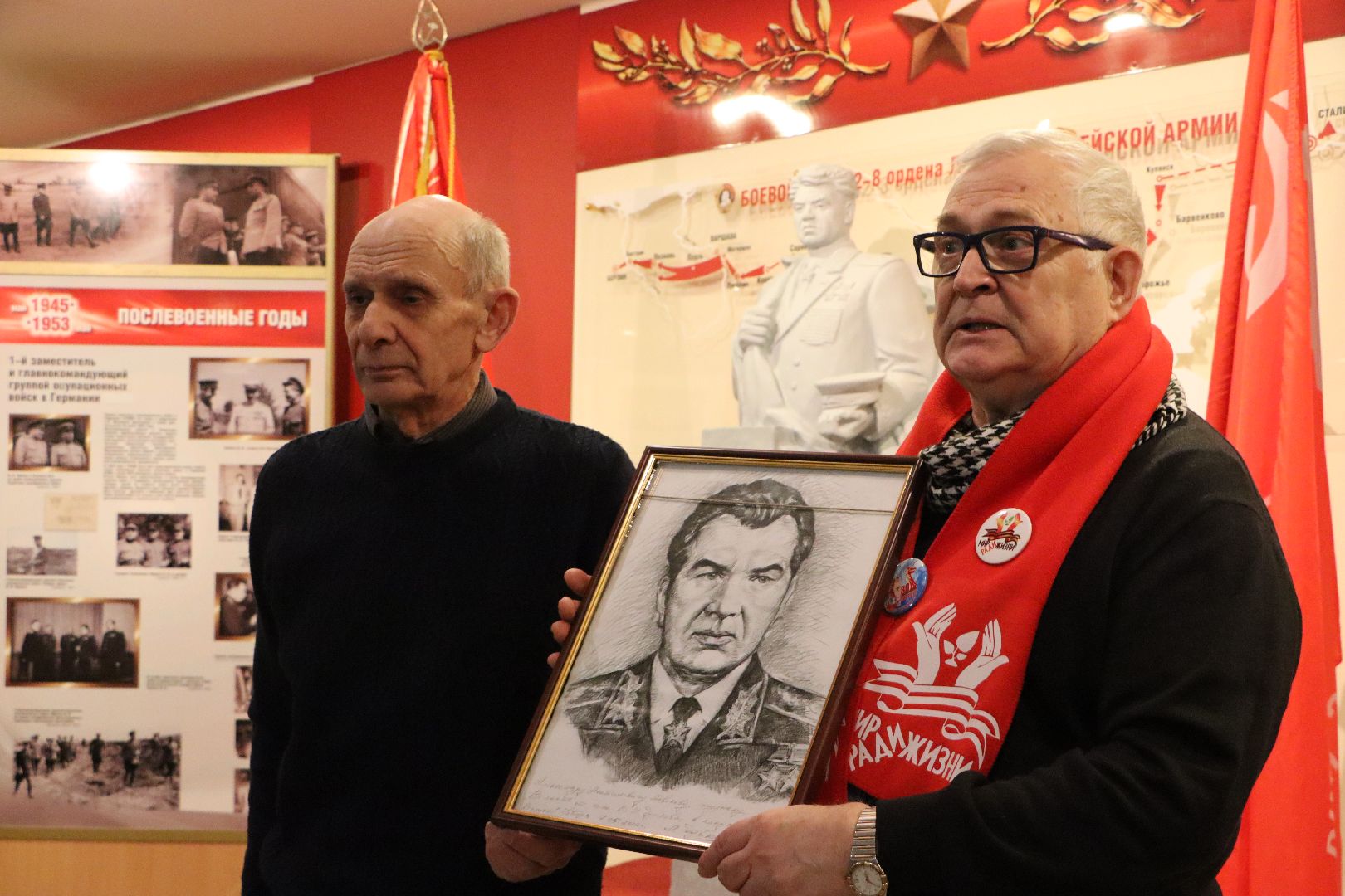 серебряные пруды, фонд мир ради жизни, маршал чуйков, дом-музей чуйкова, портрет василия ивановича чуйкова, сын чуйкова,