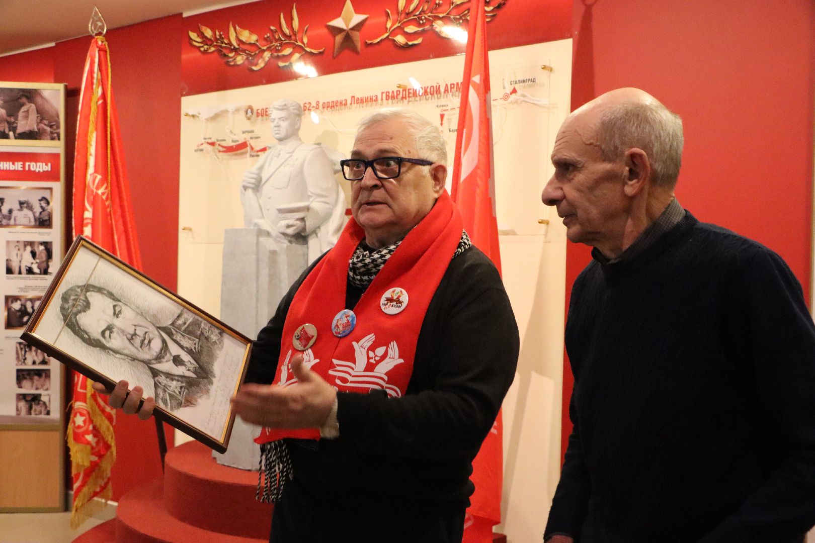 серебряные пруды, фонд мир ради жизни, маршал чуйков, дом-музей чуйкова, портрет василия ивановича чуйкова, сын чуйкова,