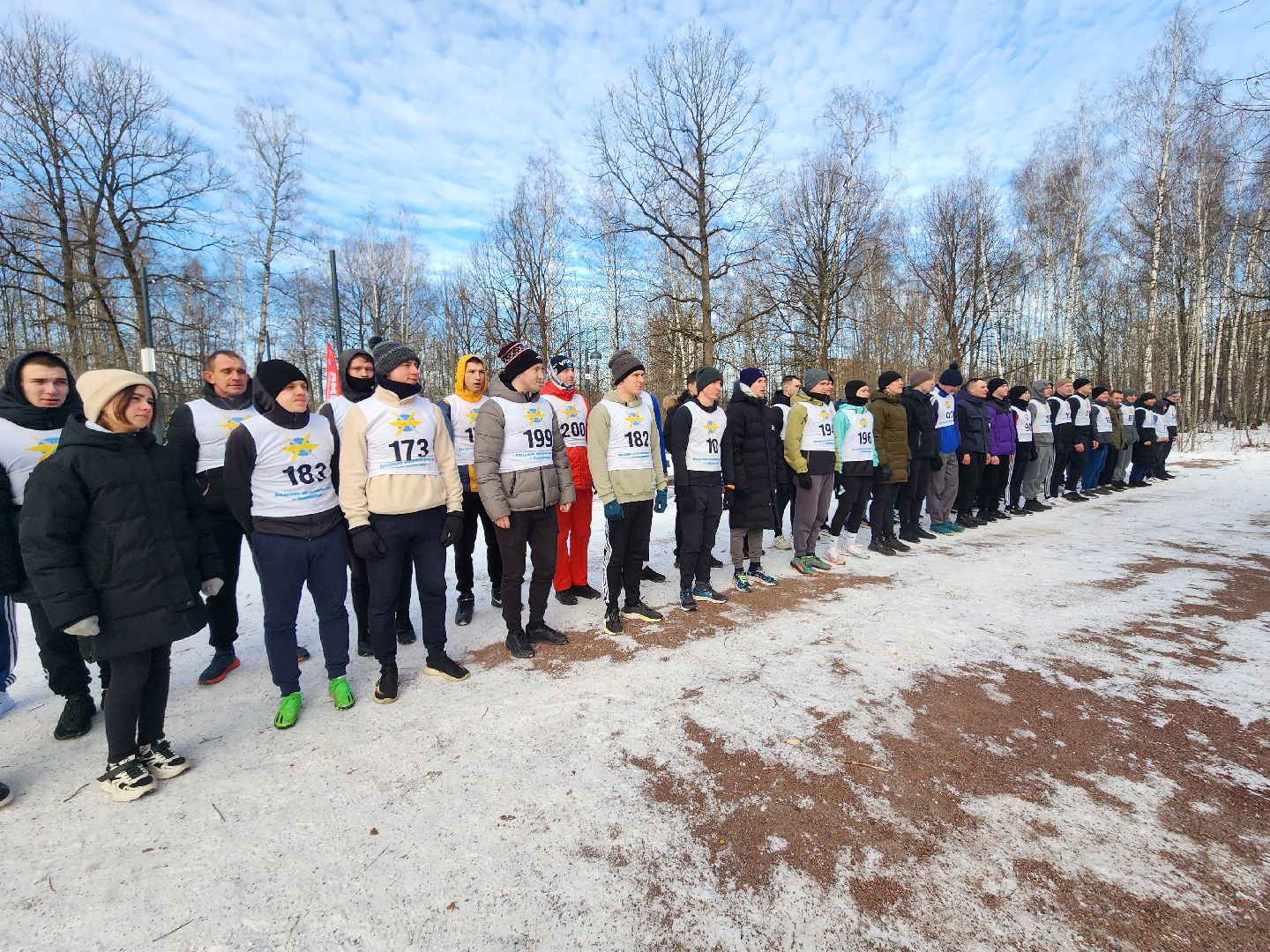 фрязино, кросс, спорт, день защитника отечества, лесопарк,