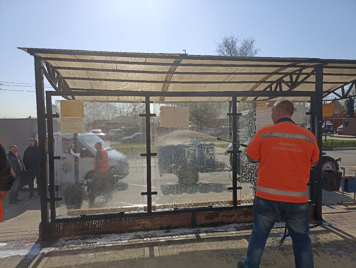 Серпухов, Подмосковье, благоустройство, остановки, ЖКХ