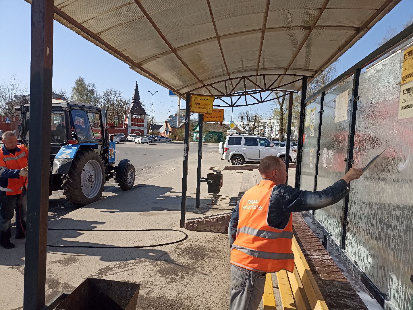 Серпухов, Подмосковье, благоустройство, остановки, ЖКХ