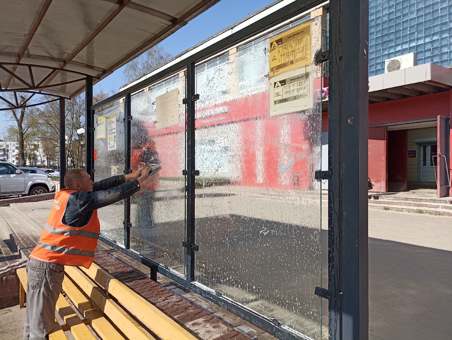 Серпухов, Подмосковье, благоустройство, остановки, ЖКХ