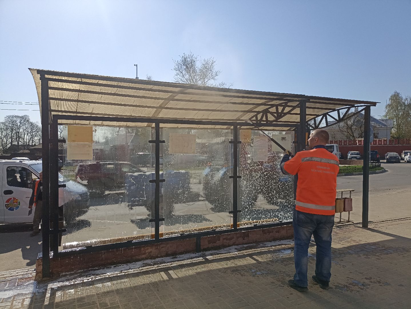 Серпухов, Подмосковье, благоустройство, остановки, ЖКХ