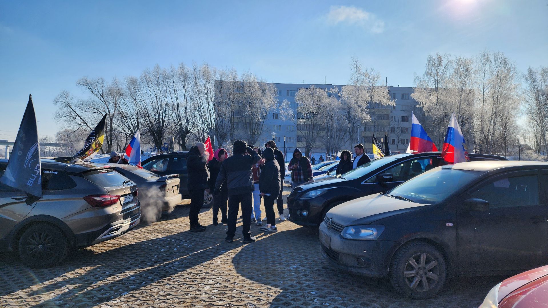 вертикалки, Бронницы, 23 февраля, Автопробег,