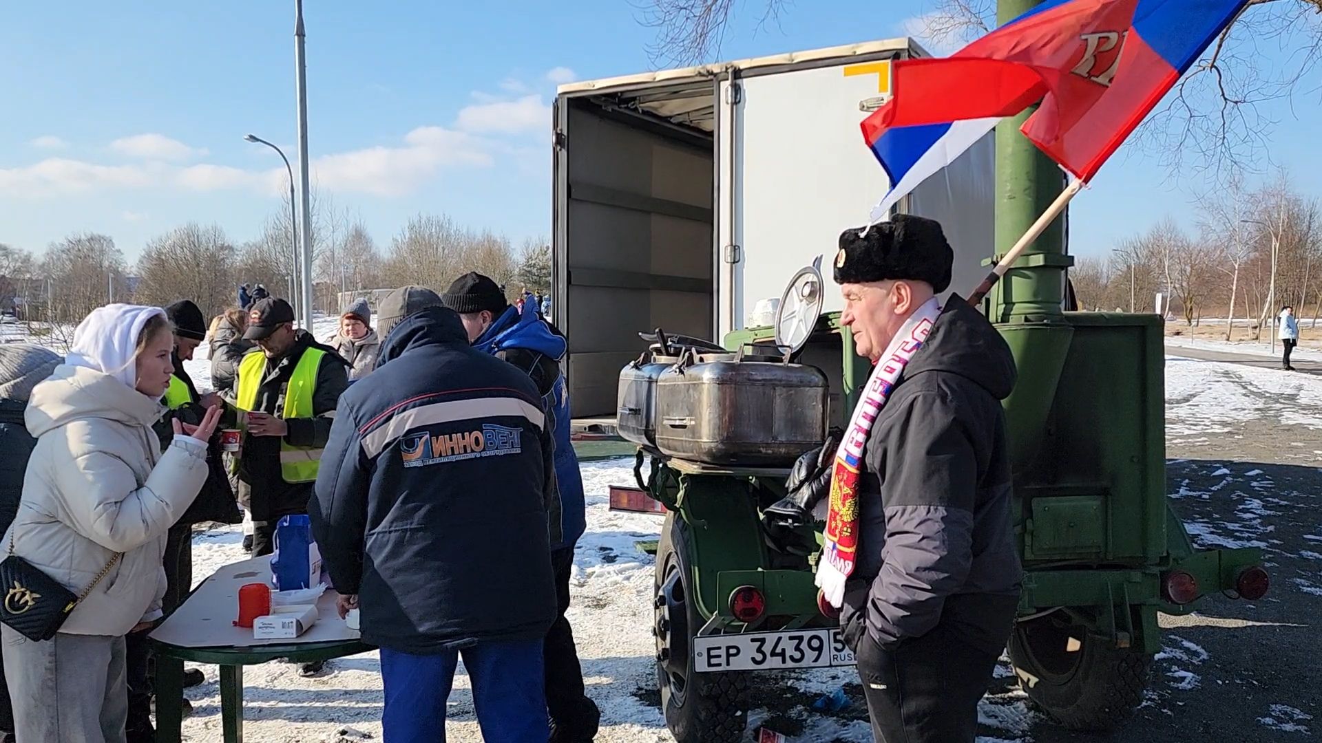 вертикалки, 23 февраля, парк бронницкий луг, Армейская каша, Полевая кухня,