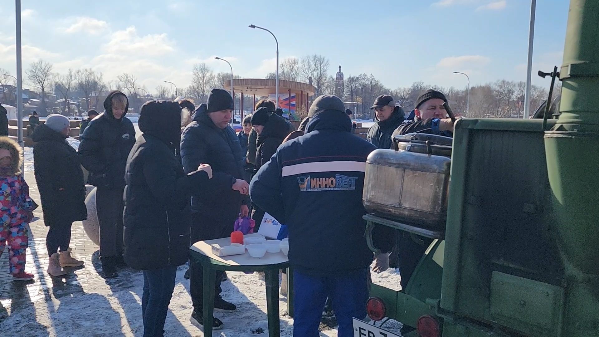 вертикалки, 23 февраля, парк бронницкий луг, Армейская каша, Полевая кухня,