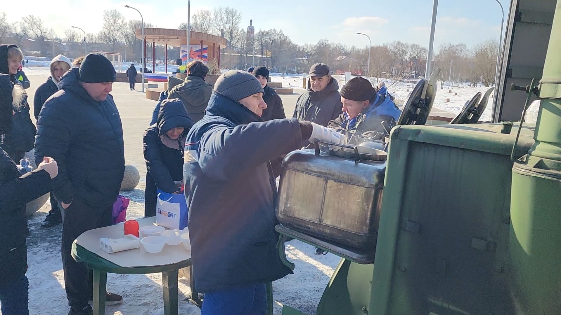 вертикалки, 23 февраля, парк бронницкий луг, Армейская каша, Полевая кухня,