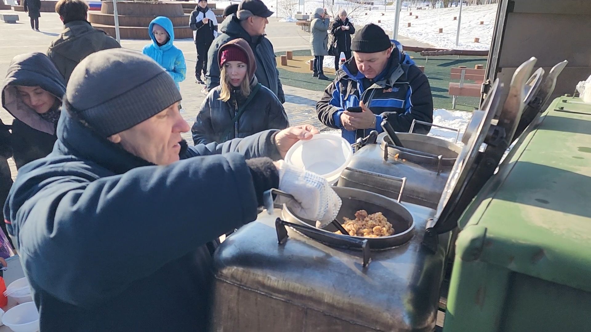 вертикалки, 23 февраля, парк бронницкий луг, Армейская каша, Полевая кухня,