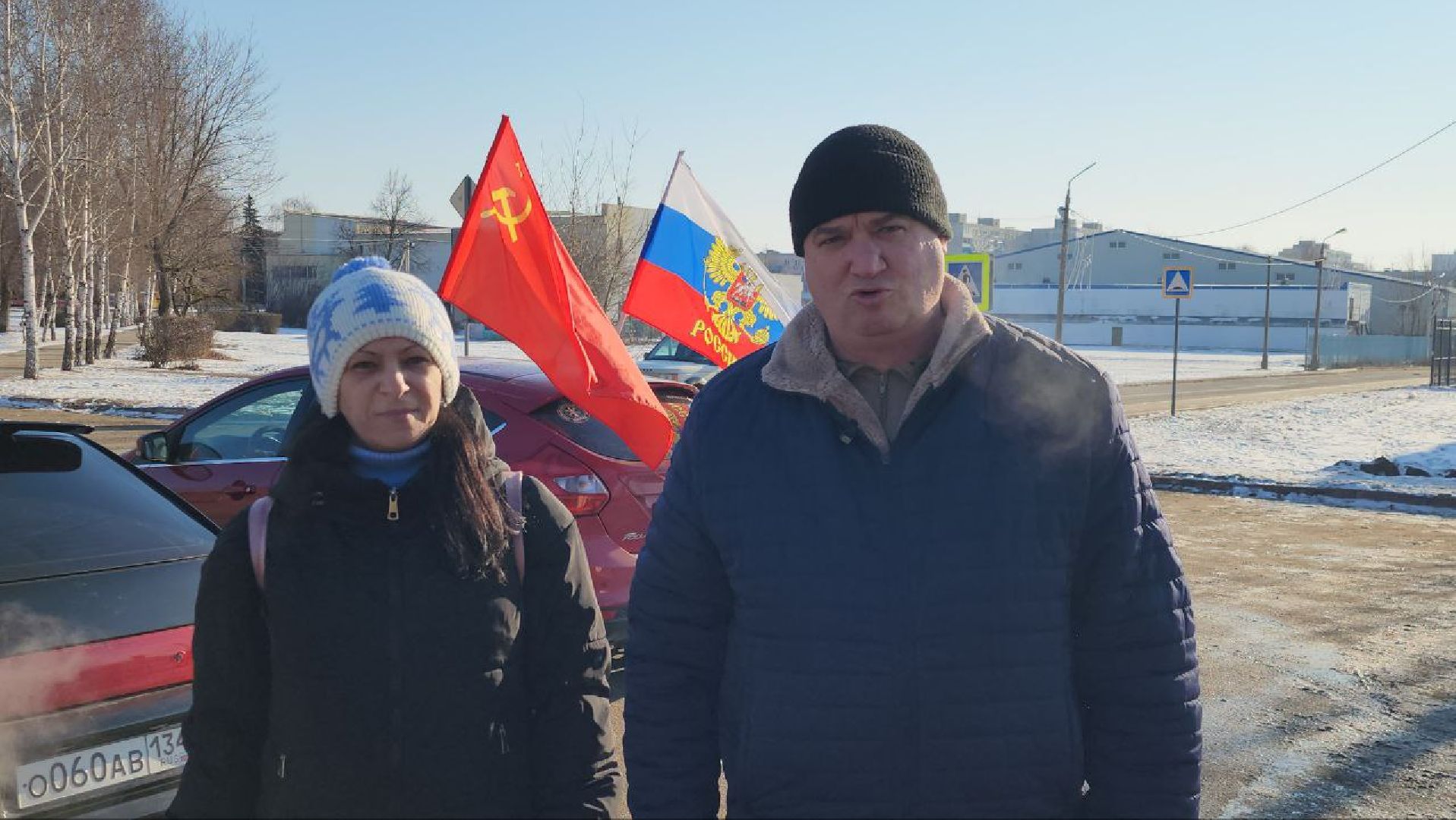 вертикалки, луховицы, 23 февраля, автопробег,