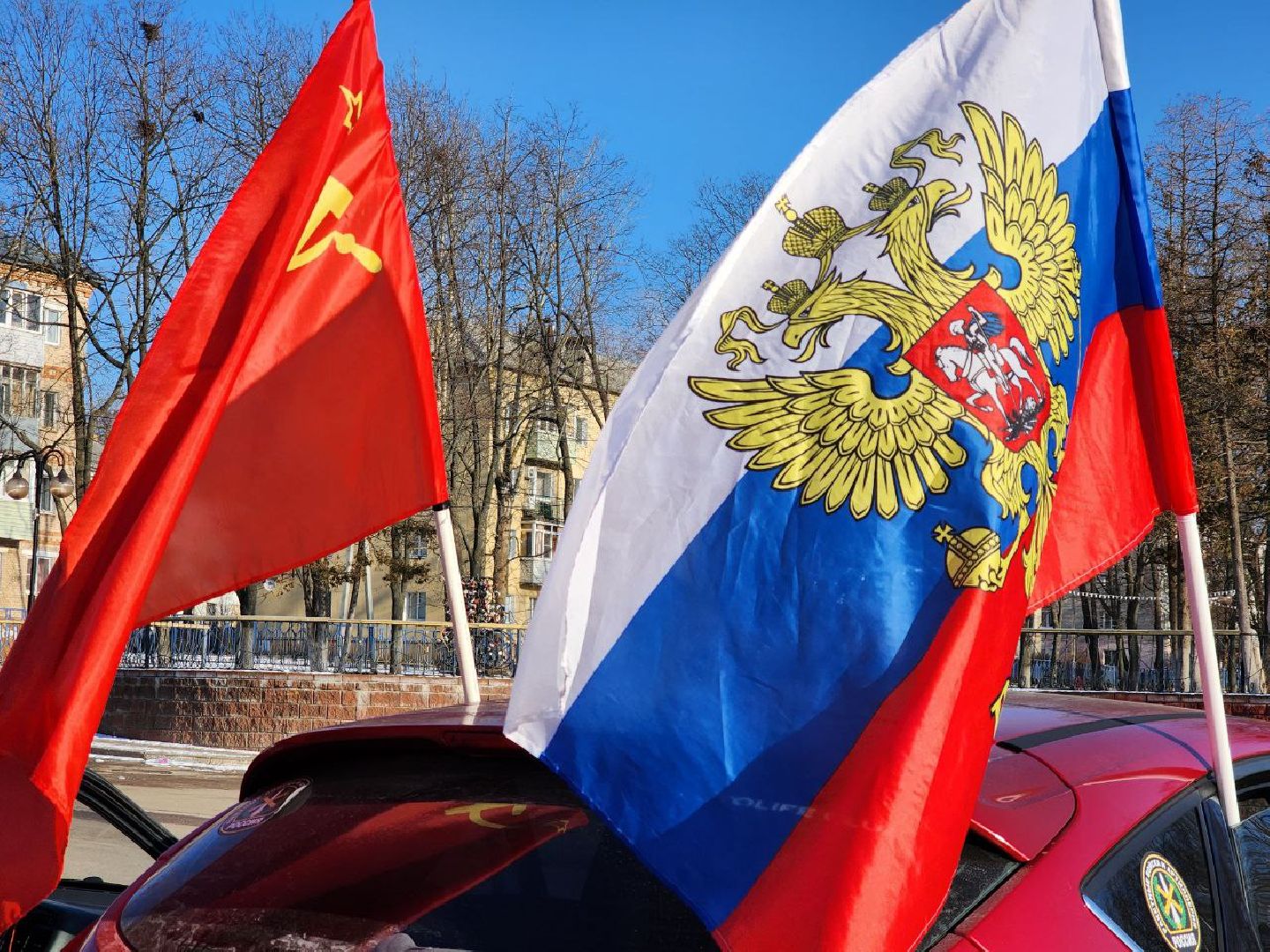 вертикалки, луховицы, 23 февраля, автопробег,