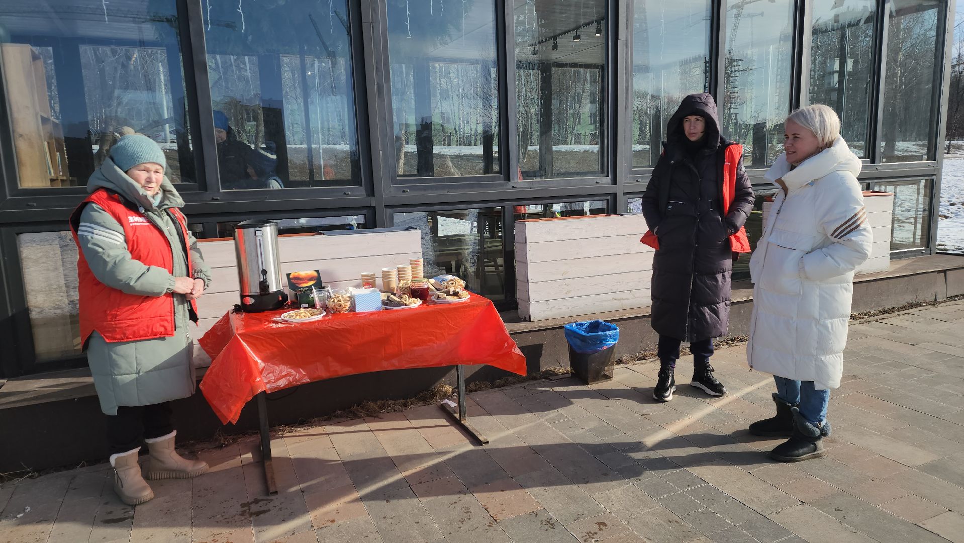 пушкино, день защитника отечества, Чайная станция, жители, Река Серебрянка, праздник,