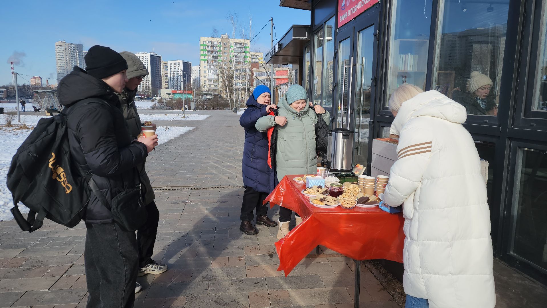 пушкино, день защитника отечества, Чайная станция, жители, Река Серебрянка, праздник,