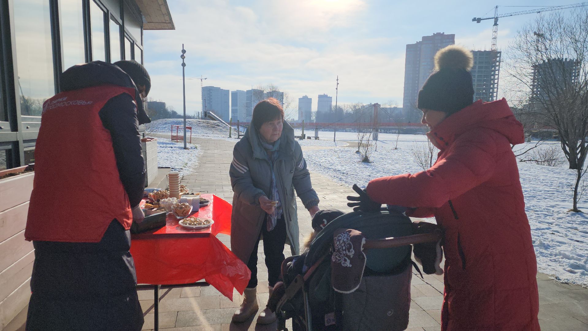пушкино, день защитника отечества, Чайная станция, жители, Река Серебрянка, праздник,