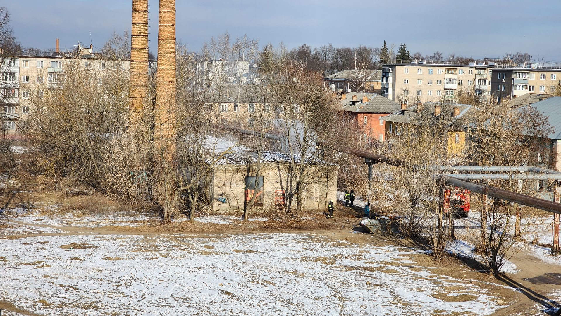 пожар, возгорание, ЧП, Старая Купавна, Богородский городской округ, вертикалки,