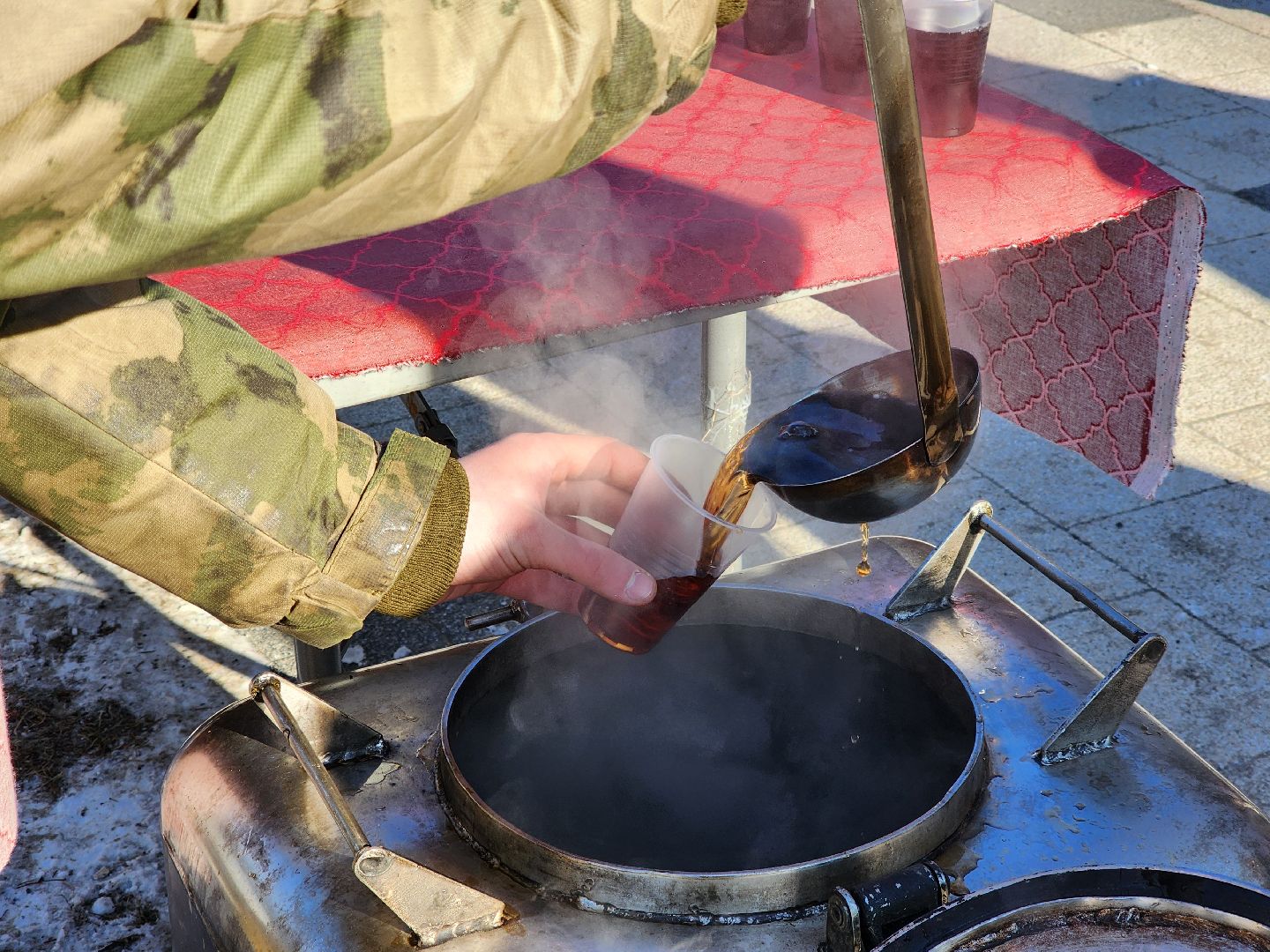 день защитника отечества, электросталь, полевая кухня, концерт, вертикалки,