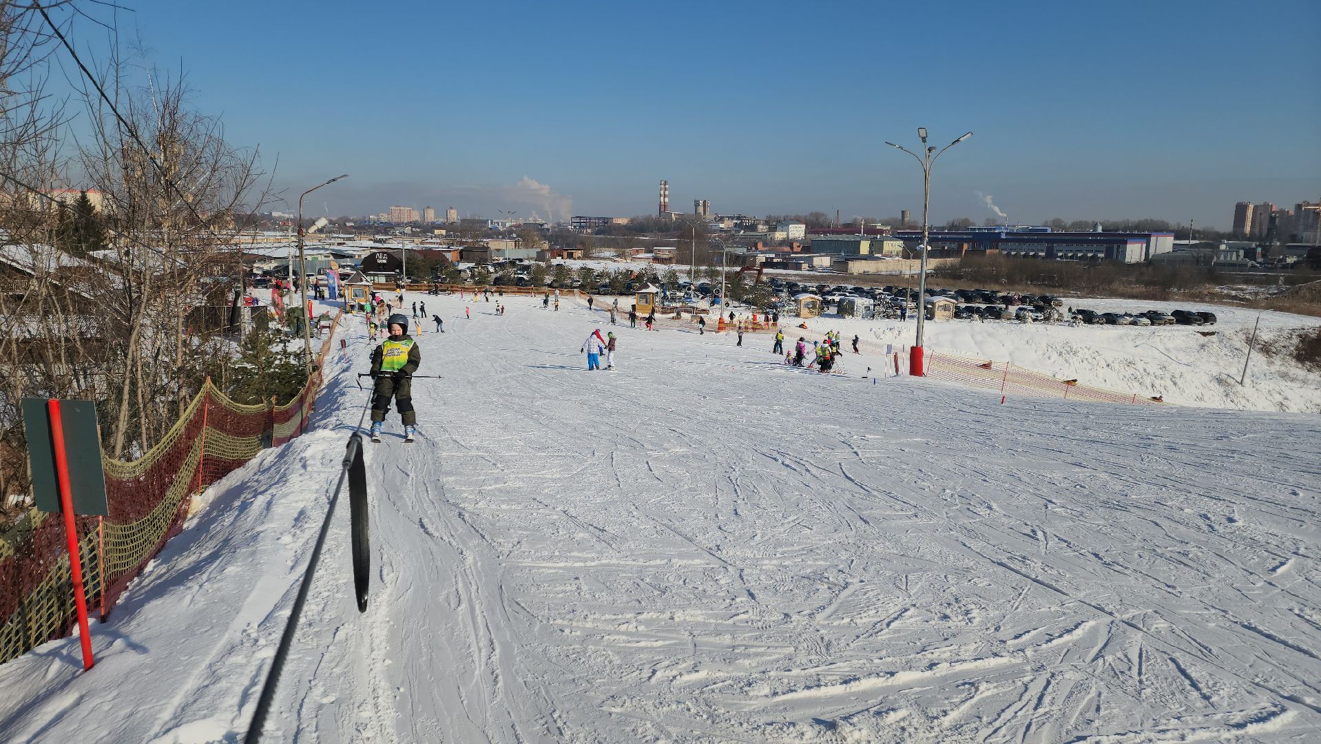 вертикалки, Подольск, Склон красная горка, Отдых, Активный отдых, Лыжи,
