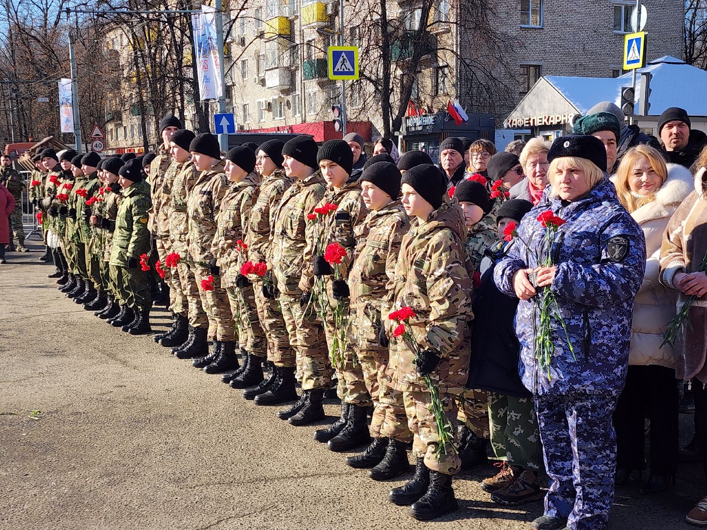 Химки, 23 февраля, День защитника Отечества, вертикалки,