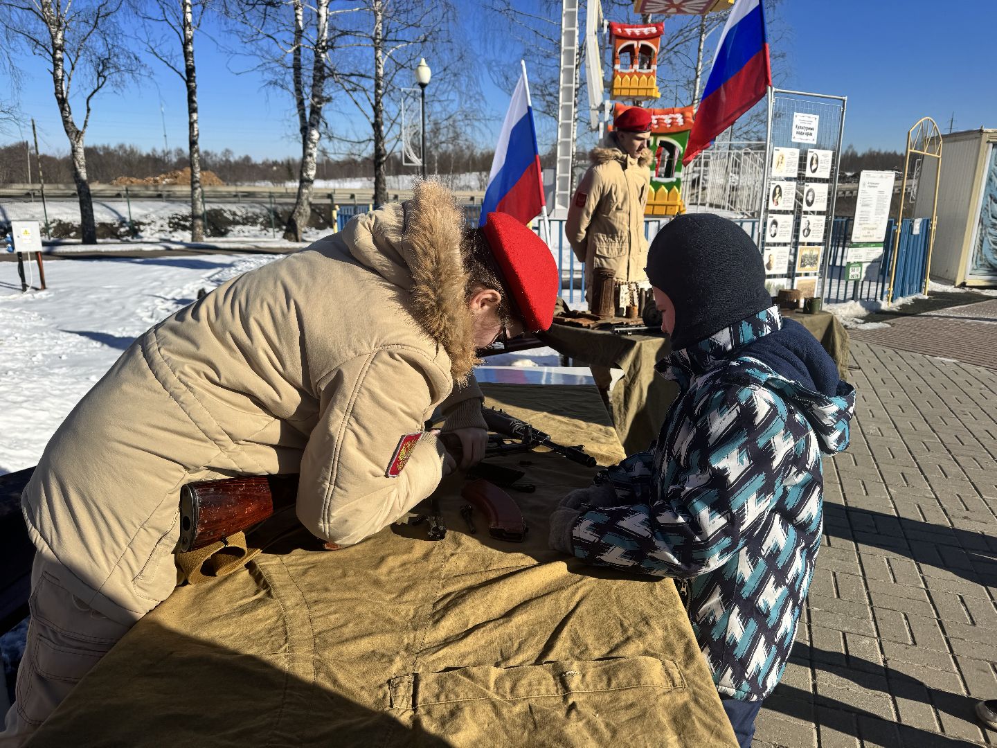 шаховская, мастер класс, мастер класс по сборке автомата, 23 февраля, день защитника отечества, вертикалка,