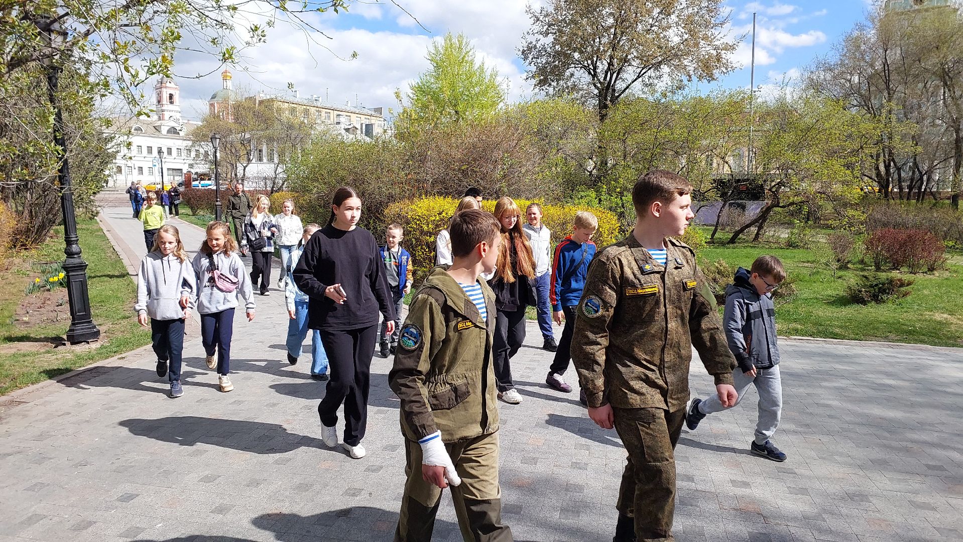 дети, школьники, экскурсия, пограничники, пограничный музей, серпухов,