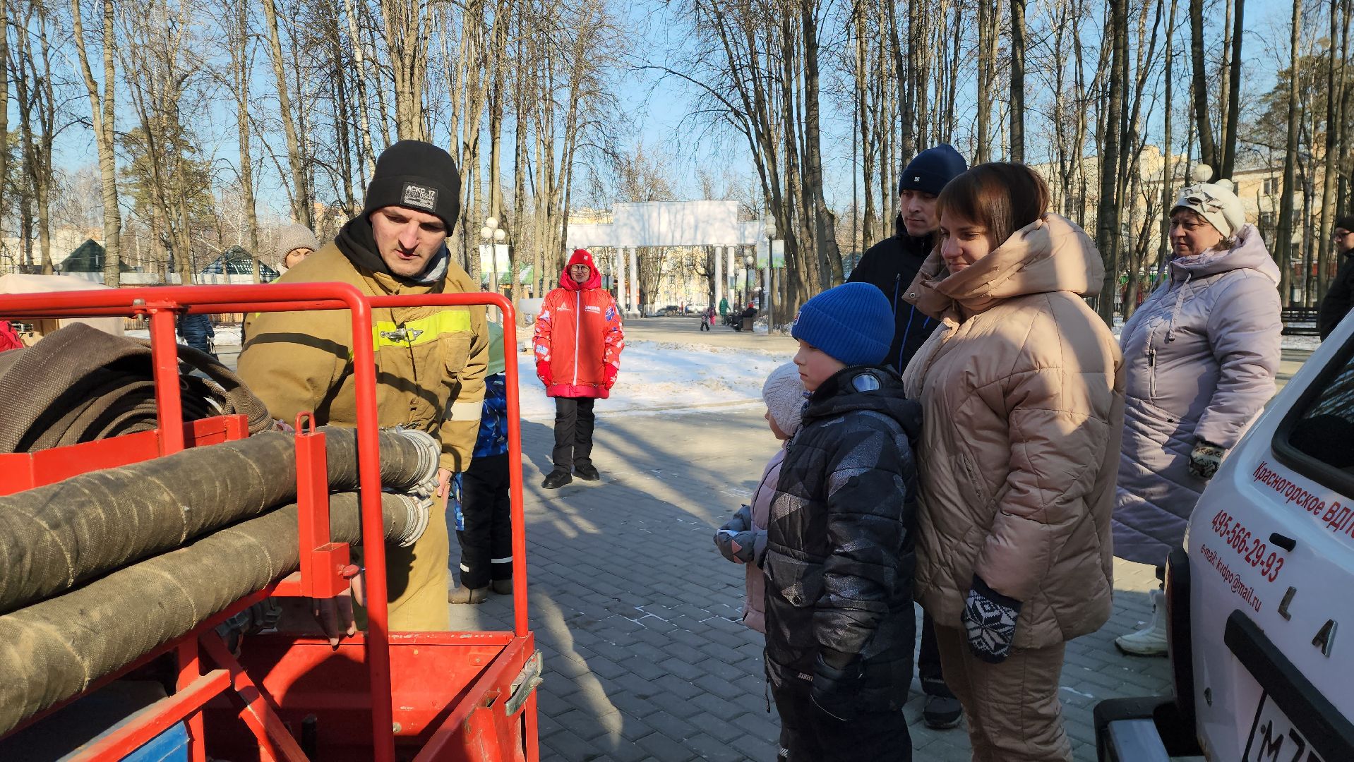 вертикалки, 23 февраля, добровольные пожарные, городской парк, красногорск,