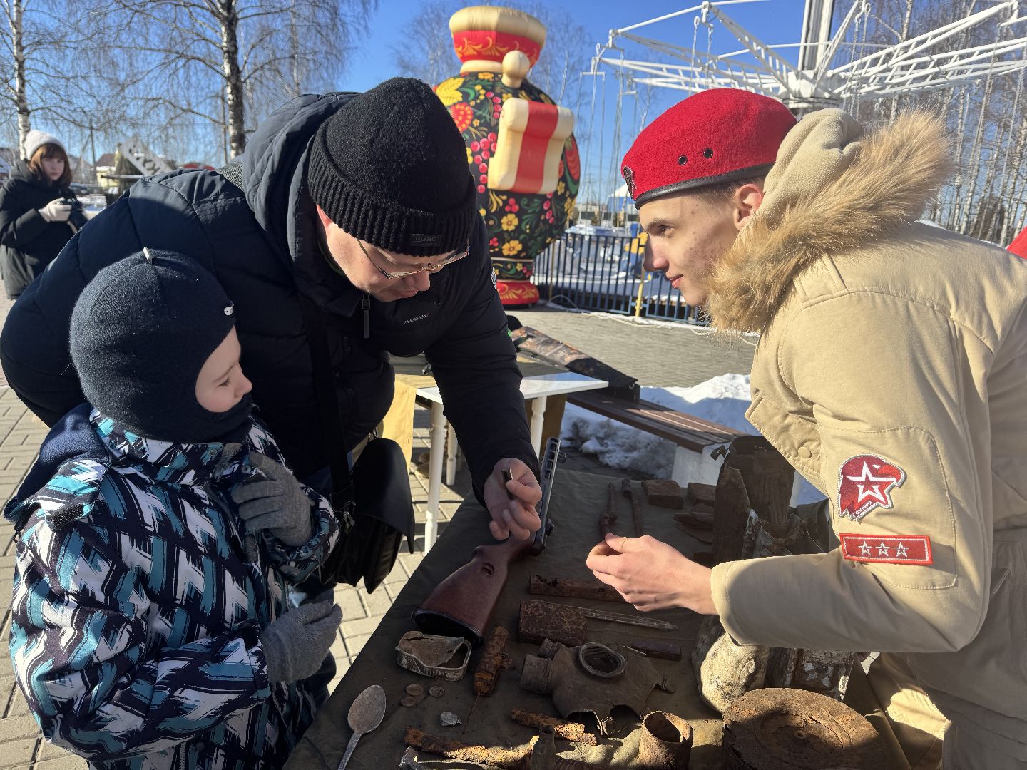 шаховская, экспозиция, день защитника отечества, 23 февраля,