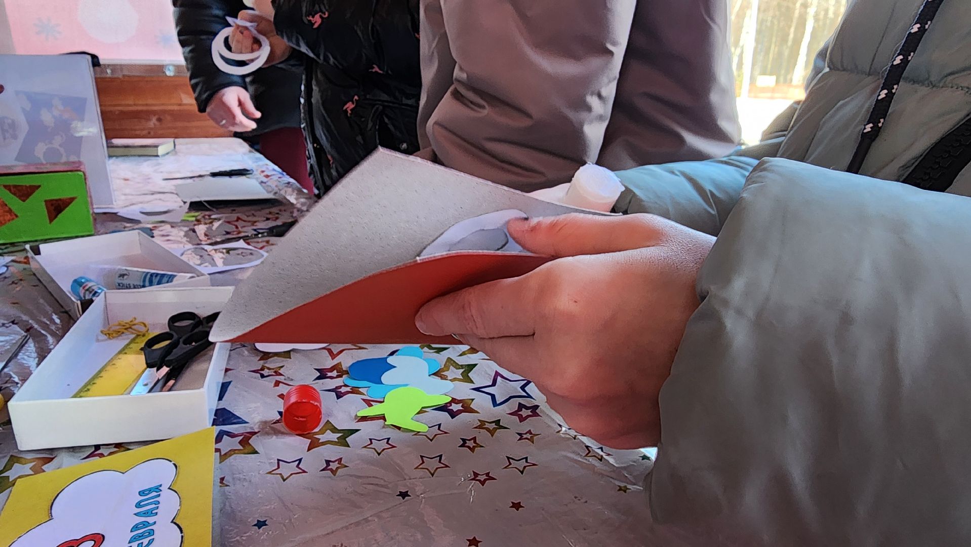 кашира, день защитника отечества, мастер-класс, дети, парк, вертикалки,