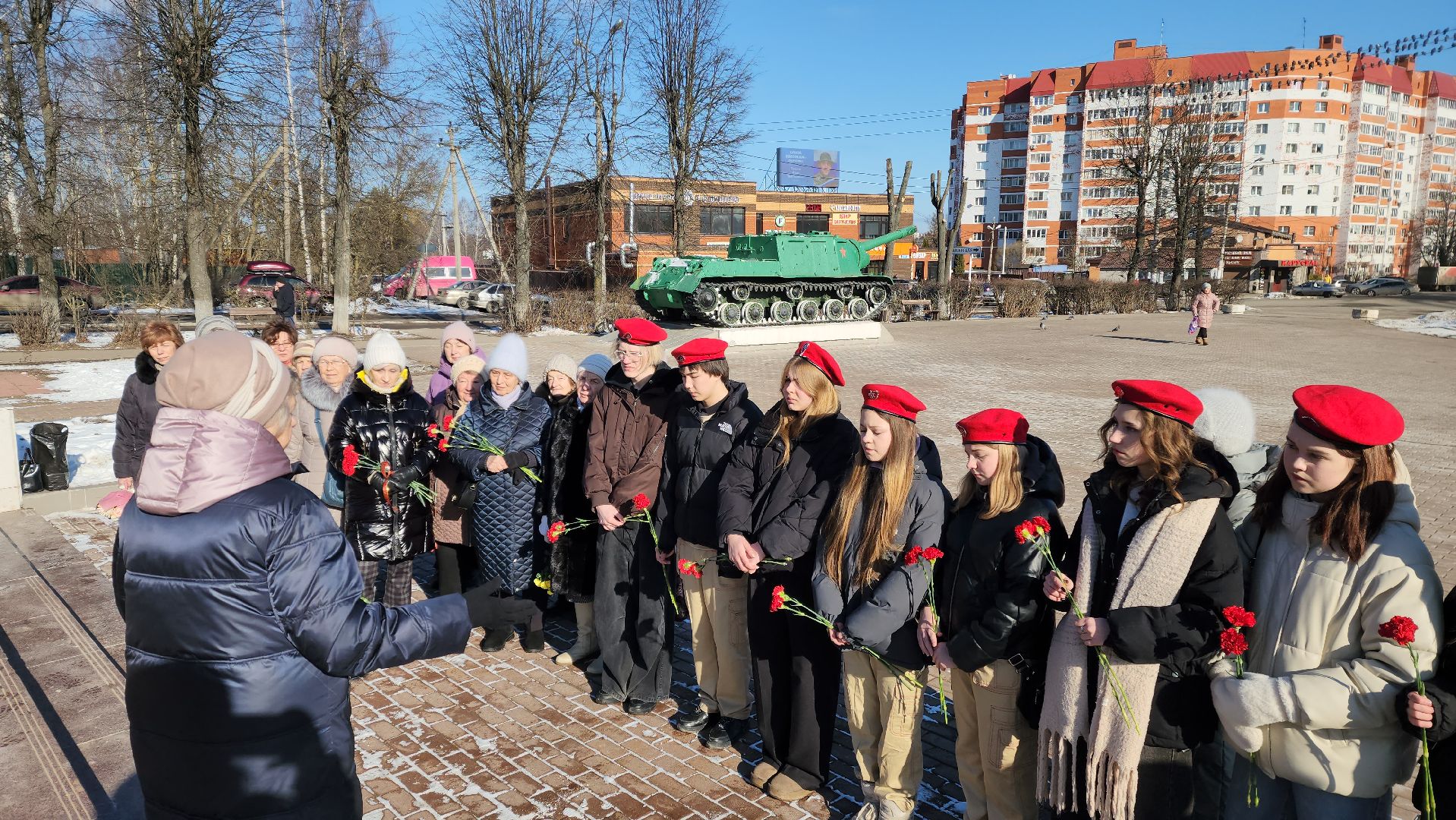 красноармейск, городской округ пушкинский, день защитника отечества, возложение цветов, вертикалки,