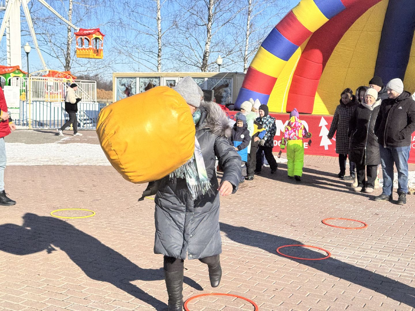 шаховская, день защитника отечества, активности в парке,