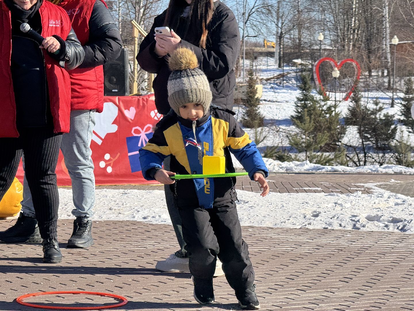 шаховская, день защитника отечества, активности в парке,