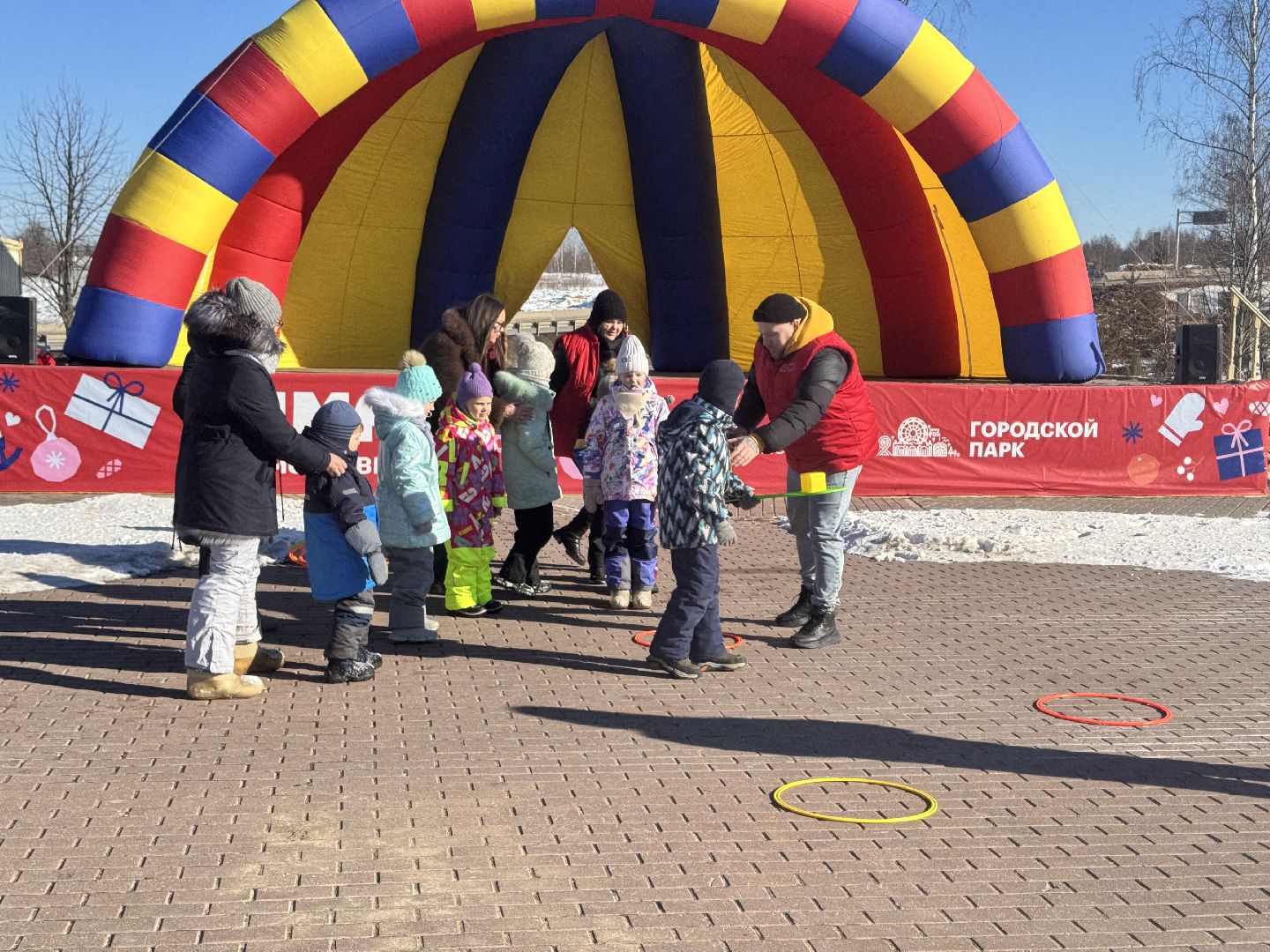 шаховская, день защитника отечества, активности в парке,
