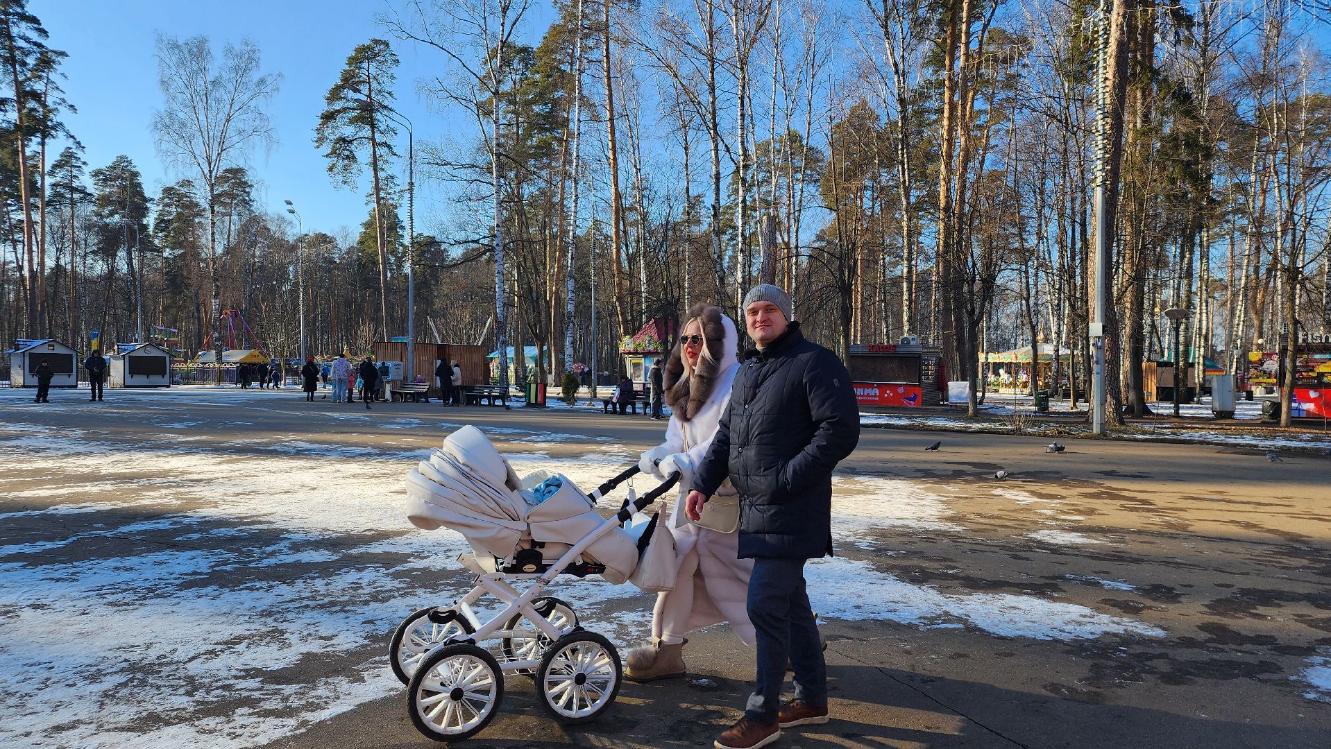 День защитника Отечества, 23 февраля, Центральный парк, Ногинск, Богородский городской округ, вертикалки,