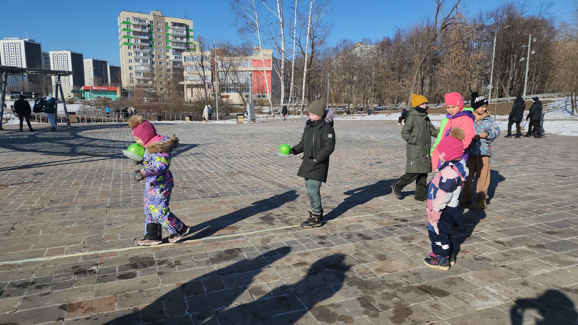 пушкино, набережная, cеребрянка, детские эмоции, спорт для всех, дети, состязания, подарки,