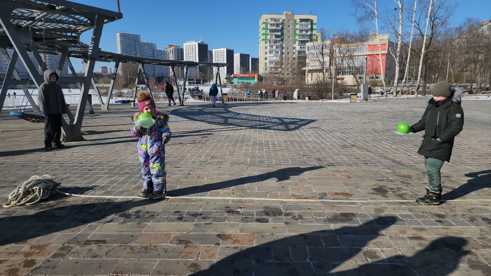 пушкино, набережная, cеребрянка, детские эмоции, спорт для всех, дети, состязания, подарки,