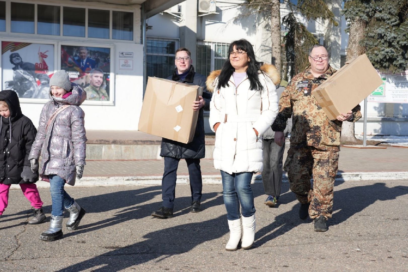 сергиев посад, сергиево-посадский городской округ, сво, гуманитарная помощь, день защитника отечества, акция,
