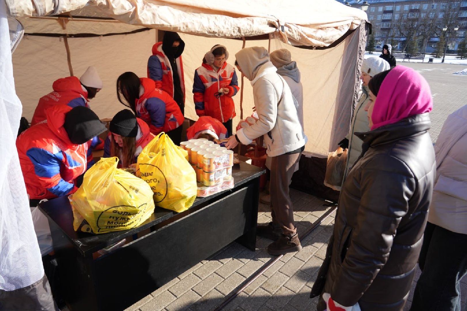 сергиев посад, сергиево-посадский городской округ, сво, гуманитарная помощь, день защитника отечества, акция,