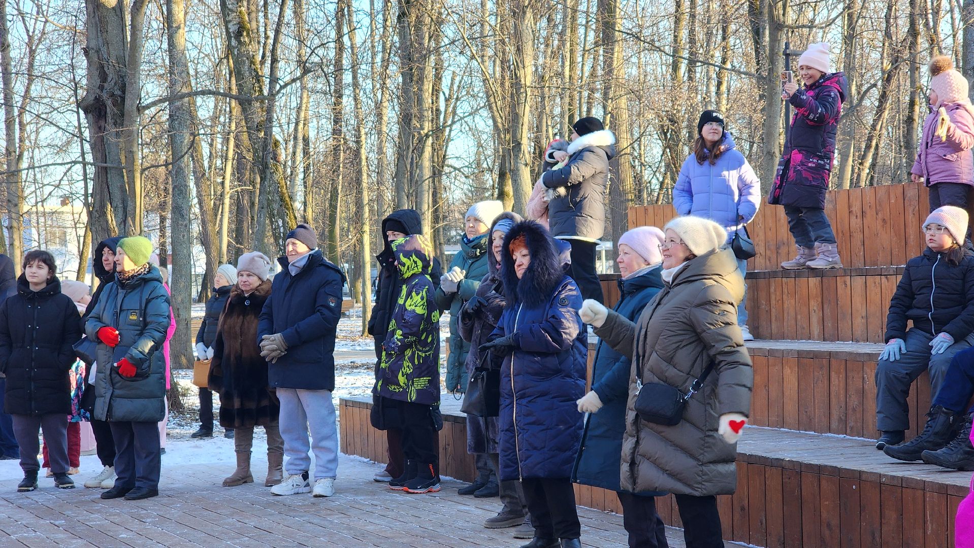 Лосино-Петровский, День защитника Отечества, Парки Подмосковья,