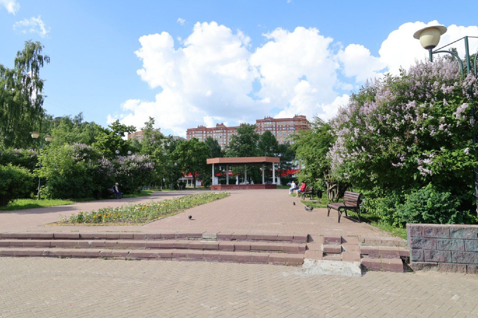 реконструкция, сквер, благоустройство, Дзержинский