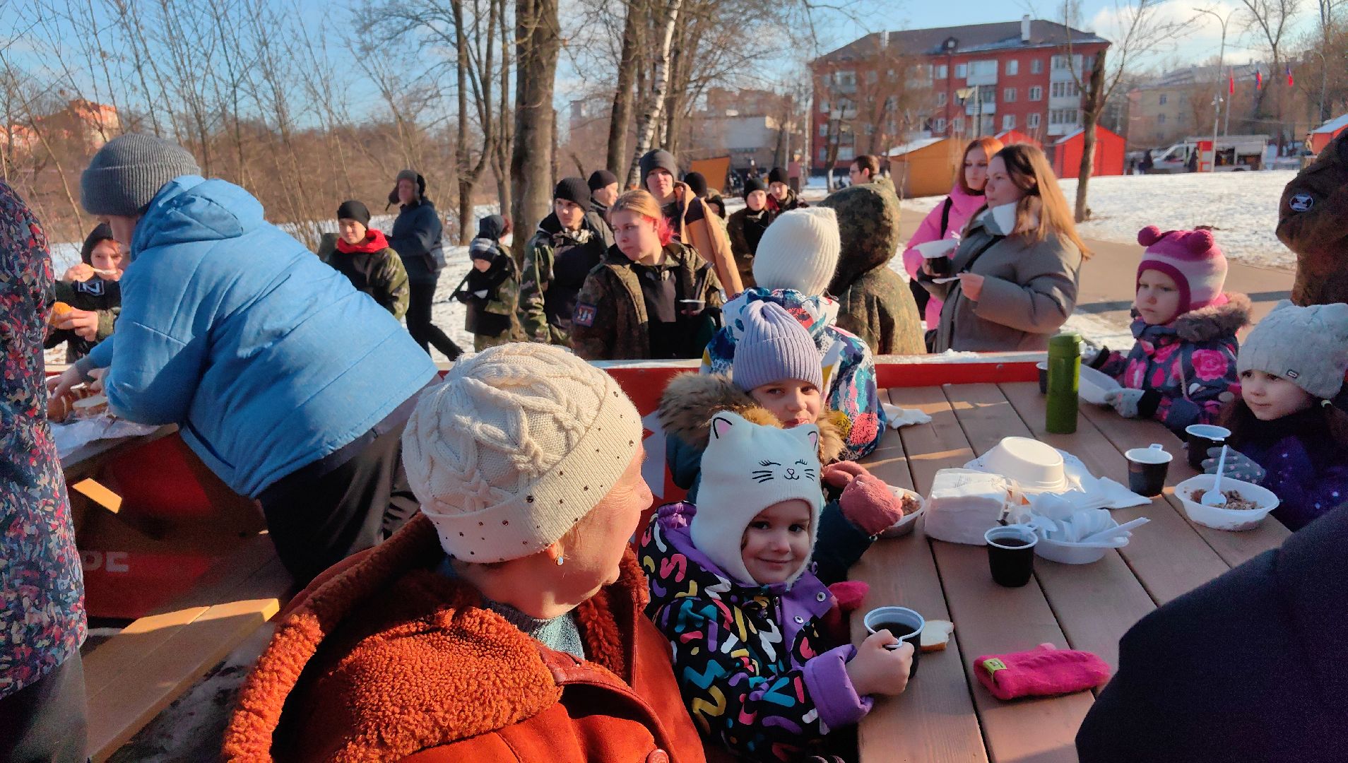 полевая кухня, каша, чай, день защитника отечества, вертикалки,