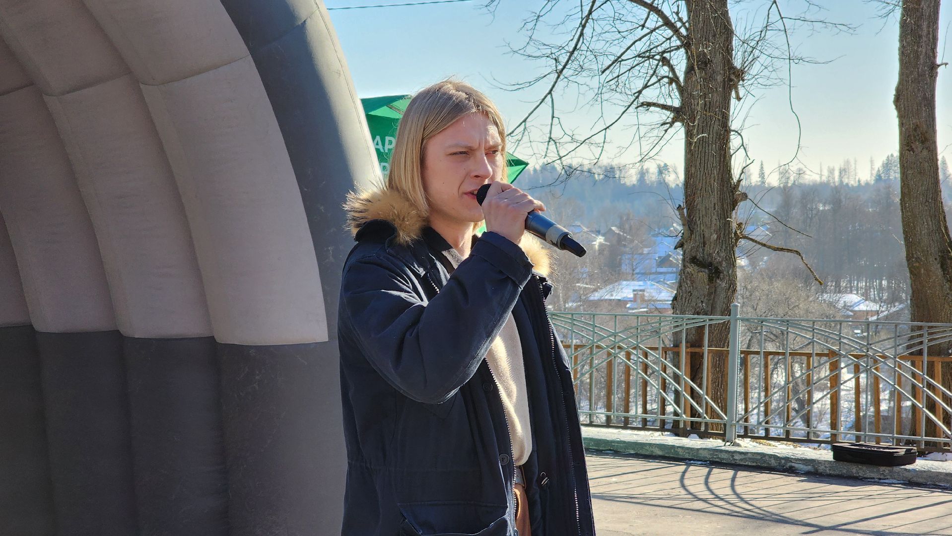 Руза, день защитника отечества, парк городок, военные песни, 23 февраля,