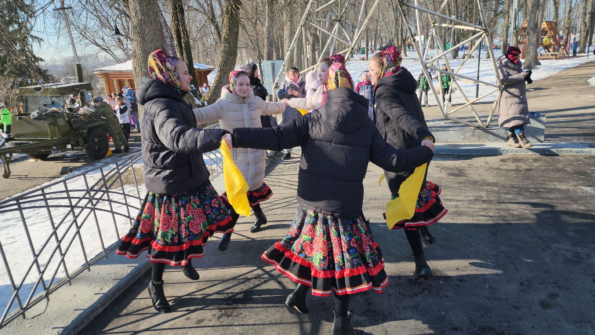 Руза, день защитника отечества, парк городок, военные песни, 23 февраля,